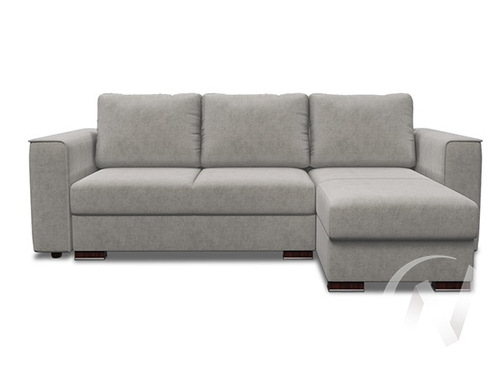 Диван угловой Атлант 2 (ДУ) LUMA 14 (серый)