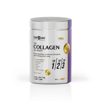 Day2Day Collagen All Body 1-2-3-tip 300 gr | Коллагеновый пептид типа 1-2-3 с витамином D3+K2