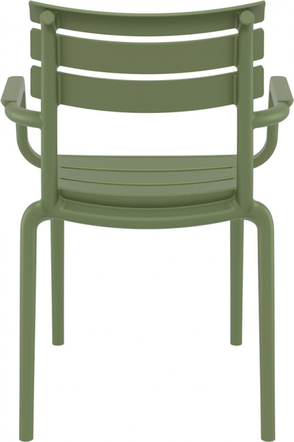 Кресло пластиковое Siesta Contract Paris, оливковый