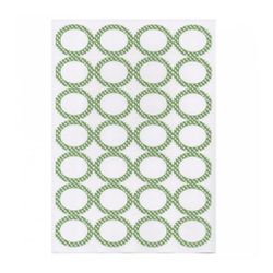 Этикетка бумажная самоклеящаяся белая 4,5*3,6 см, 100 листов, 28 наклеек/лист Garcia De Pou