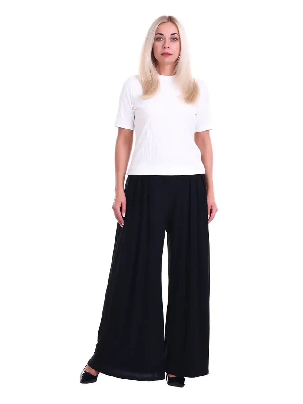 Юбка-брюки немнущиеся