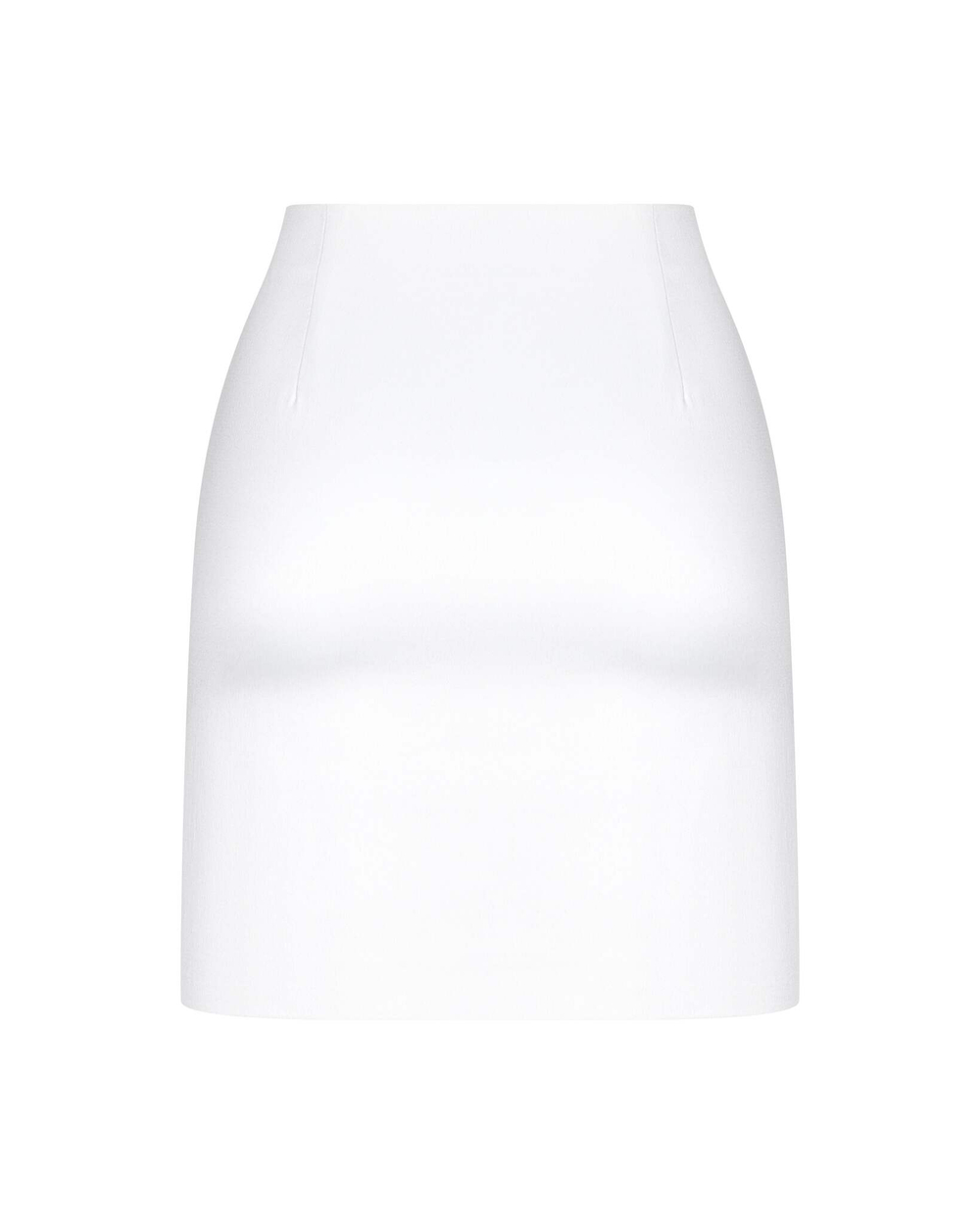 Юбка мини из атласа