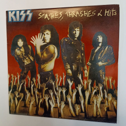Винтажная виниловая пластинка LP Kiss Smashes, Thrashes and Hits (Югославия 1989)