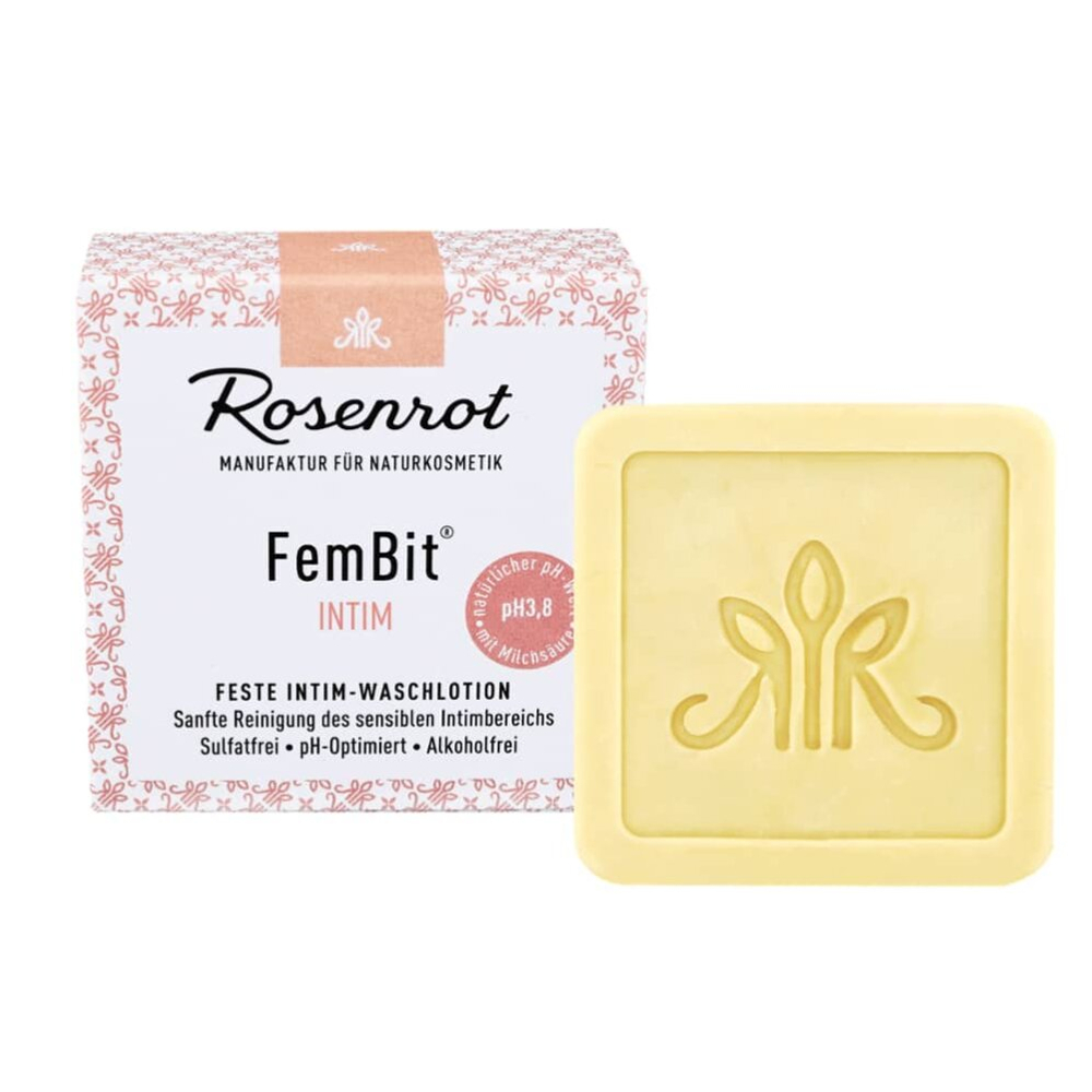 Твердый лосьон для интимной гигиены Rosenrot FemBit® Intim., 40 гр