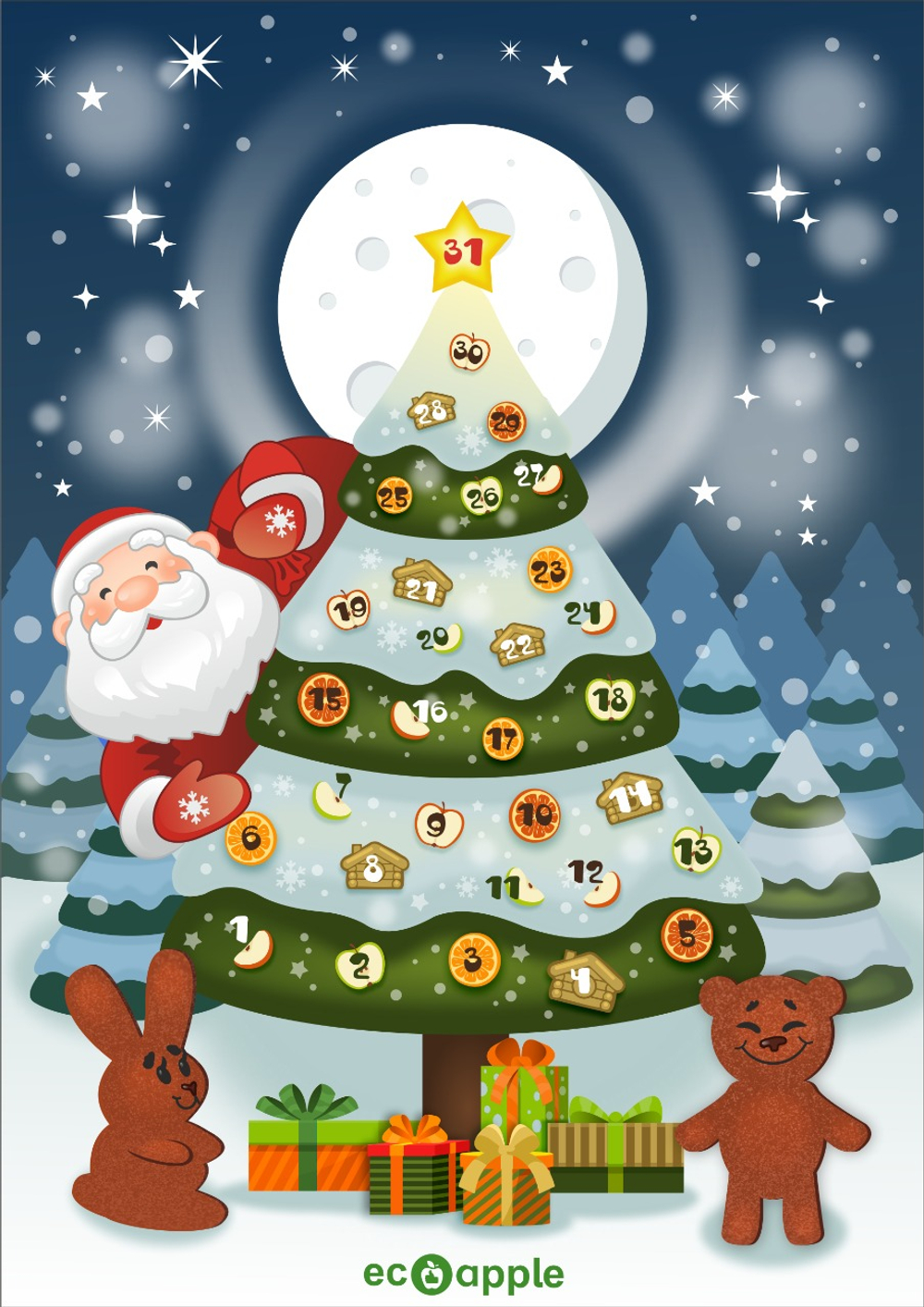 Адвент-календарь МАКСИ (на 16 дней)