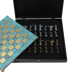 Manopoulos Шахматы оригинальные сувенирные "Троянская война"