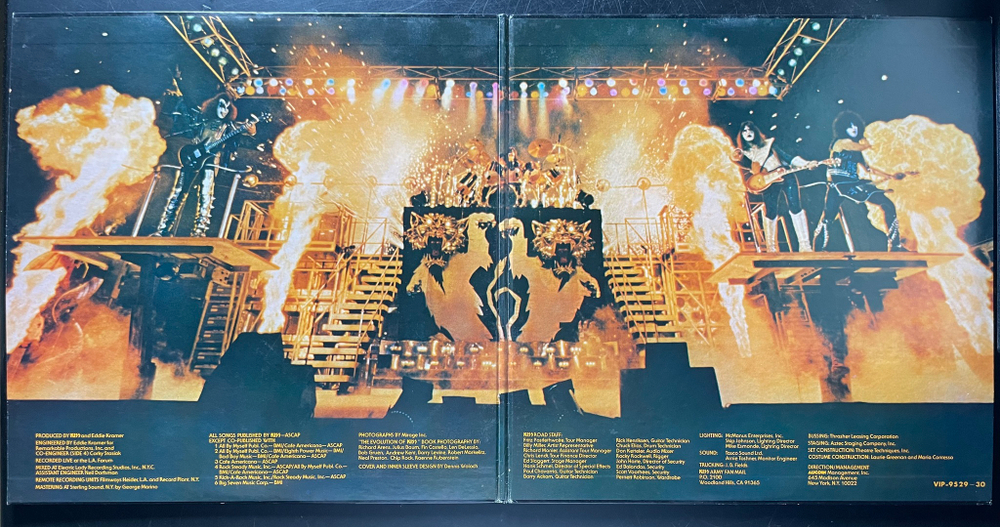 Kiss ‎– Alive II 2LP (Япония 1977г.)