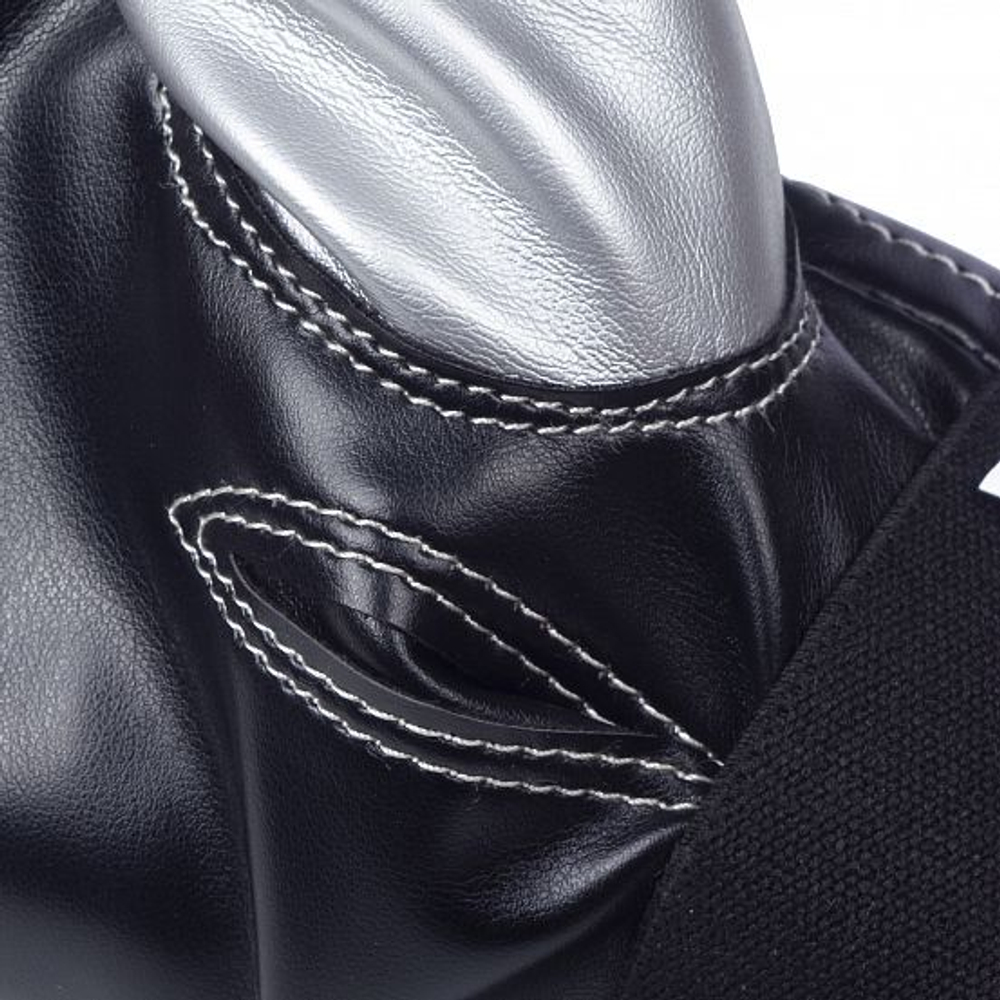 Перчатки снарядные (Шингарты) Clinch Bag Gloves Cut Finger черно-серебристые C642