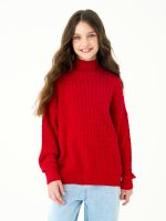 Джемпер для девочки AT1277 красный