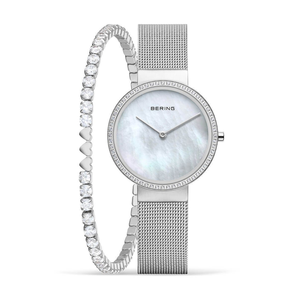 Женские наручные часы Bering Набор с часами 14531-004-GWP190