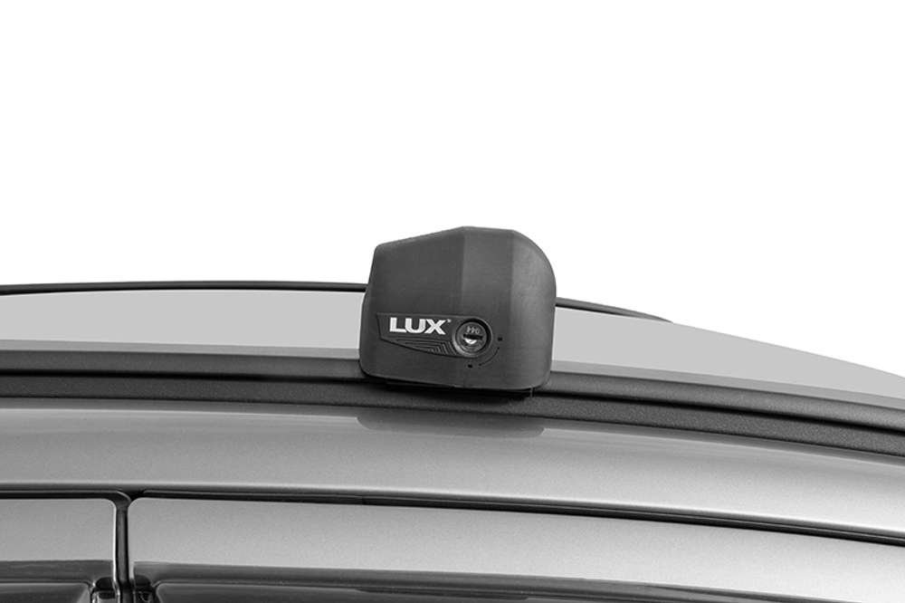 Багажник на крышу LUX BRIDGE черными для Hyundai Creta 2021- (арт.792627+792818+600488)