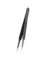 Shine Systems Пинцет металлический с тонким прямым кончиком