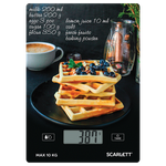 Весы кухонные SCARLETT SC-KS57P75 вафли