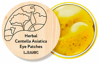 Гидрогелевые патчи с экстрактом центеллы L.SANIC Herbal Centella Asiatica Hydrogel Eye Patches 60 шт