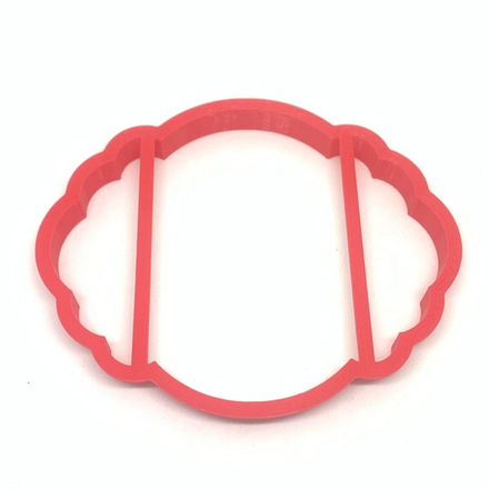 Вырубка для пряника "Рамочка" 8,5*11см