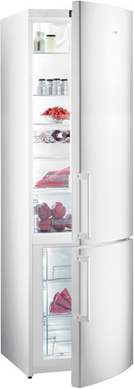 Отдельностоящий двухкамерный холодильник Gorenje NRK 6200 KW