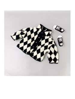 Пальто тедди демисезонное