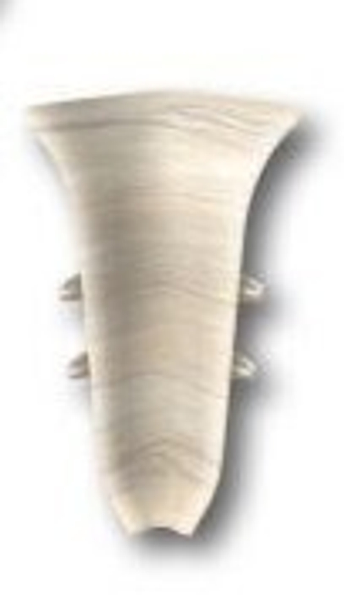 Угол внутренний для плинтуса 55мм "Идеал Классик", 262 Клен вермонт