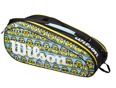 Сумка теннисная Wilson Minions 2.0 Team 6Pk - blue/yellow/black