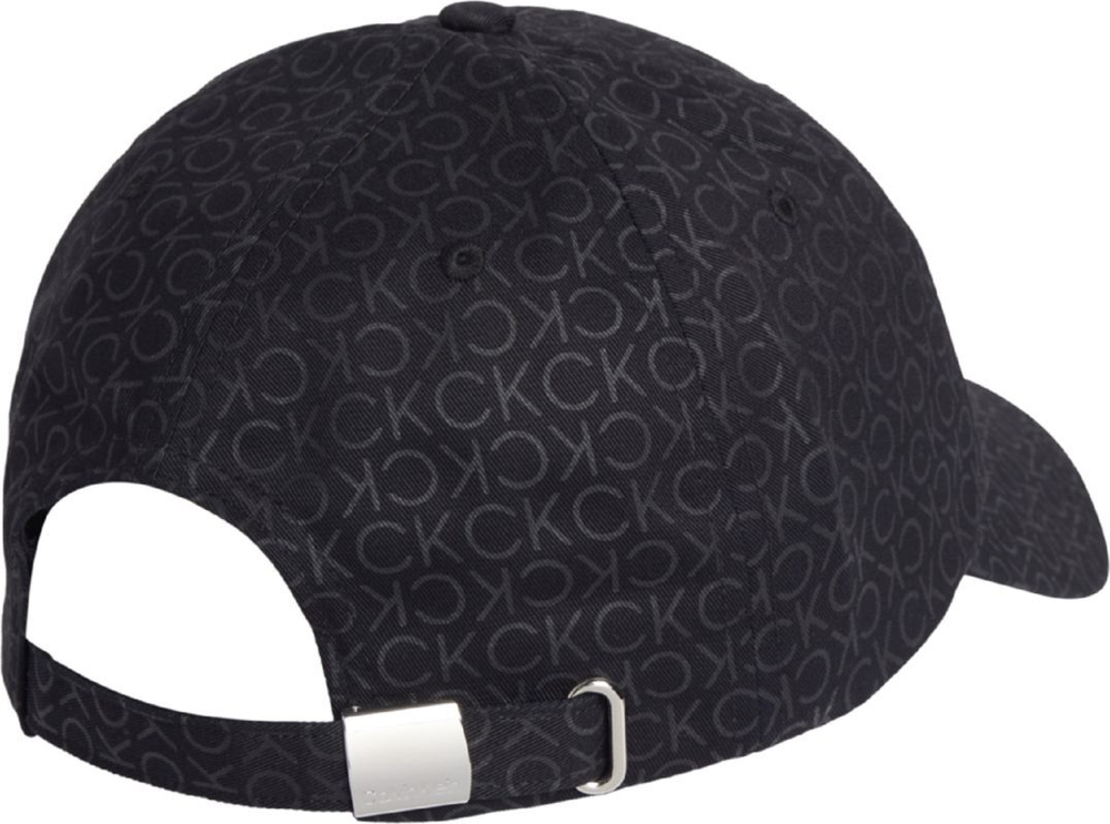 Кепка теннисная Calvin Klein Elevated Patch BB Cap - black classic mono