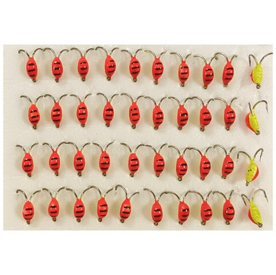 Коза d 3мм. Красно-желтая (набор 10 штук)