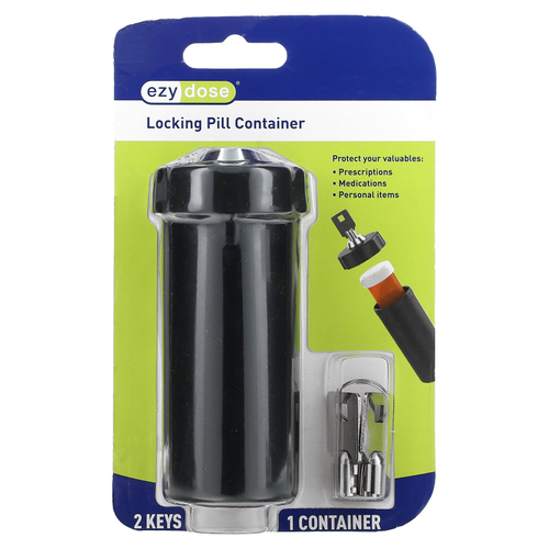 Ezy Dose, набор контейнеров для таблеток с замком, 1 шт.