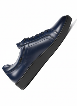 Мужские кеды V534синий CITY