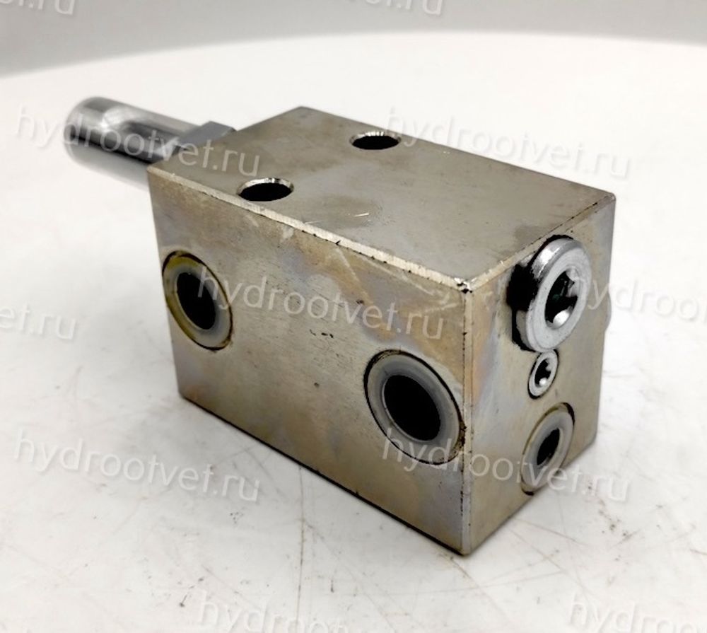 VSL2-KR - Питатель для двухлинейных систем смазки с рабочим давлением 400 бар, количество выходов 2, максимальная доза 5 мл/цикл, с регулятором и индикатором