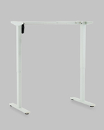 Подстолье для стола с электроприводом и регулировкой высоты, 1 мотор, память 3 уровня высоты, белый