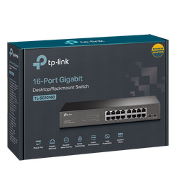 Коммутатор с 16 гигабитными портами TP-Link TL-SG1016D V12