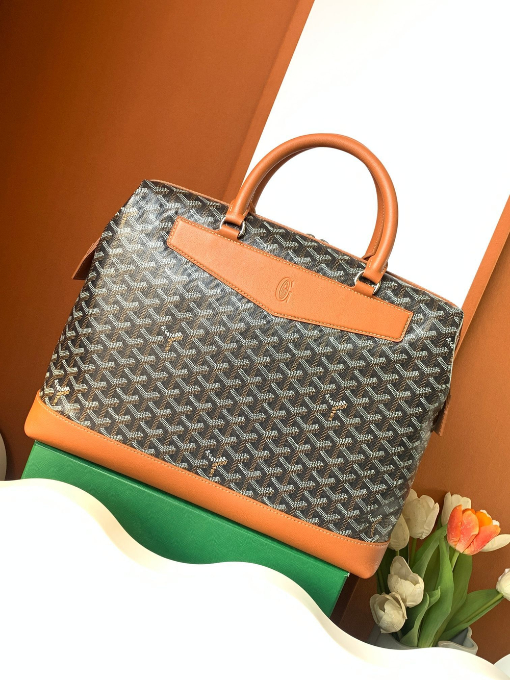 Goyard Cisalpin Document Case