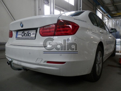 Фаркоп оцинкованный Galia B021A для BMW BMW 3-Series 2011- седан/универсал, BMW 1-Series 2011-, (паспорт и сертификат в комплекте)(без электрики)