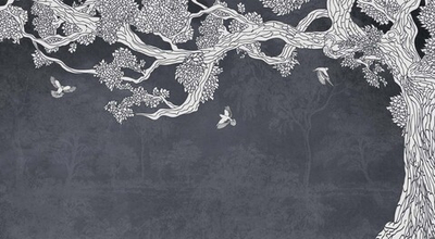 Дизайнерские обои Wall Street Estampe