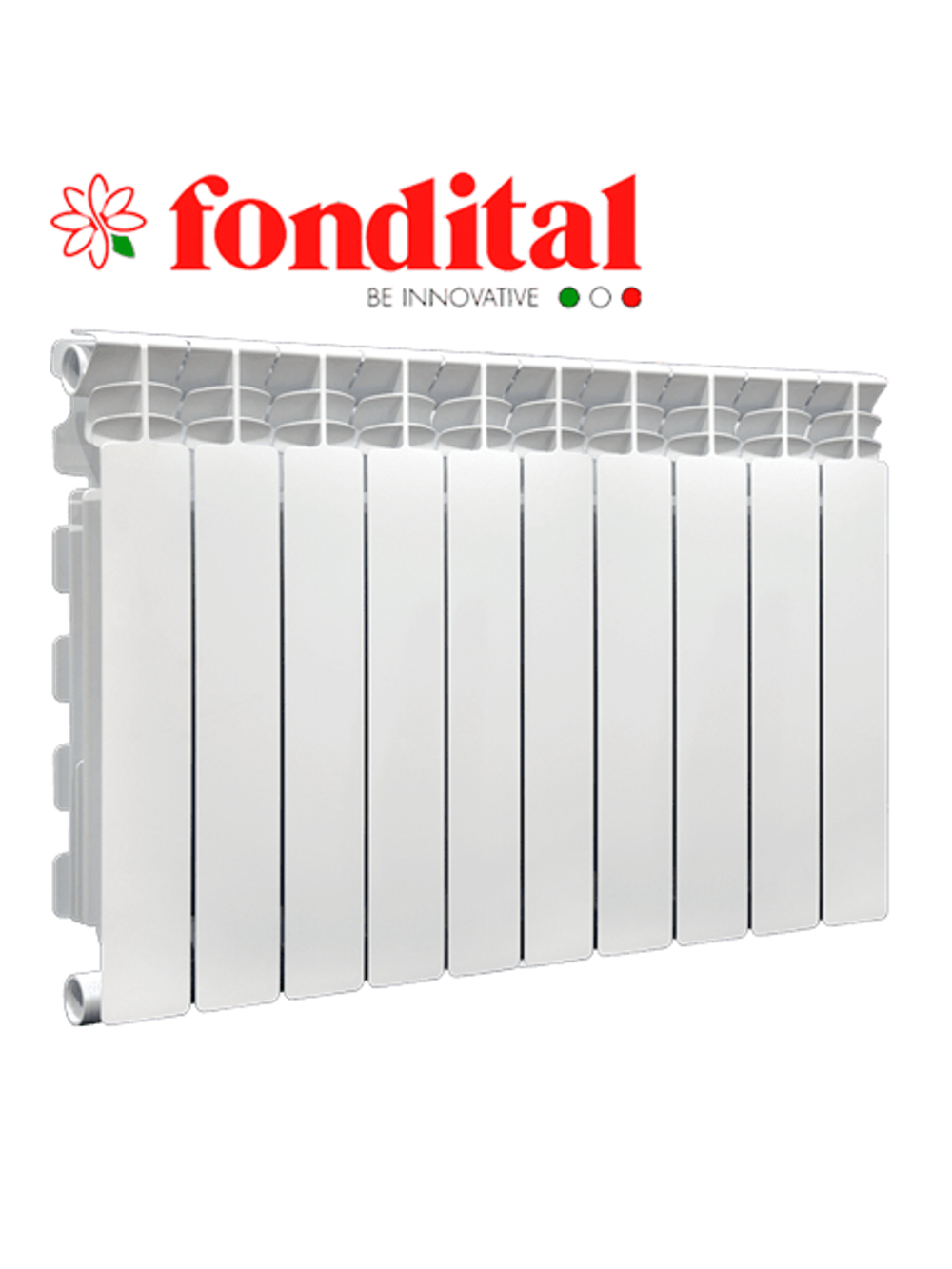 Алюминиевый радиатор отопления Fondital Exclusivo D3 – 500 (8 секций)