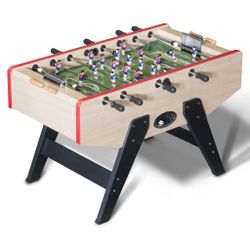 Настольный футбол (кикер) «Glasgow» (152.5x76x89 см, коричневый)