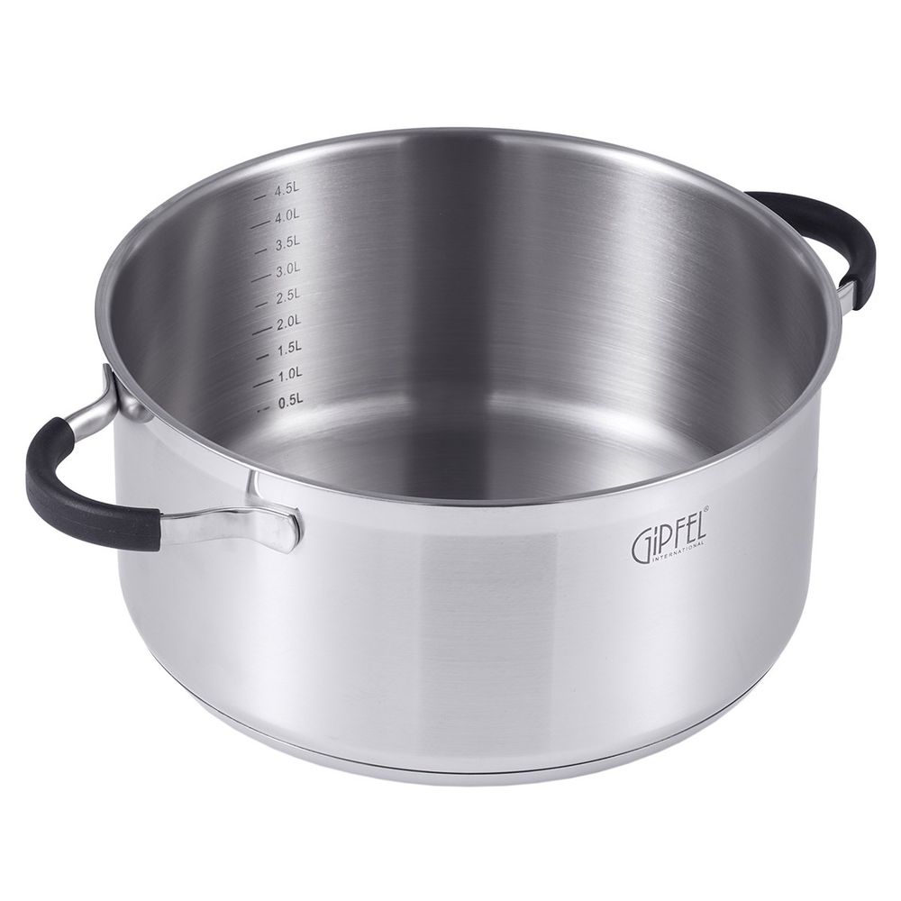 Кастрюля из нержавеющей стали Gipfel Metropole 1735 24 см/4,5 л