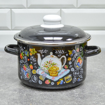 Набор кастрюль "Десерт к чаю" №02 черный