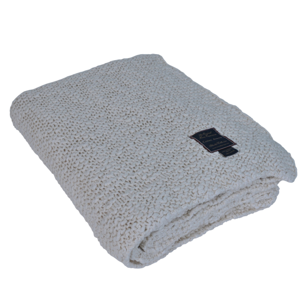 Плед 130х170 Notthingham от Casual Avenue слоновая кость Турция