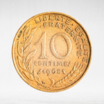 France, 10 Centimes 1968, VF
