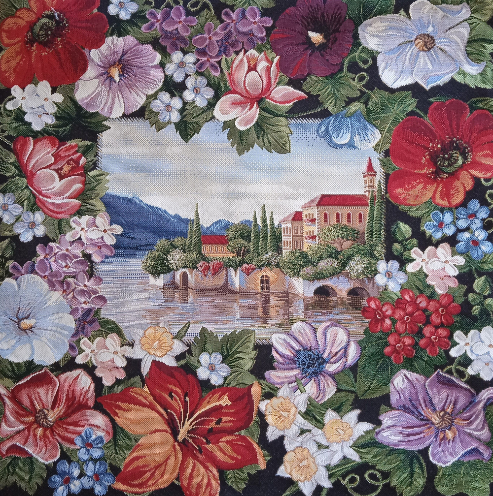 Декоративный гобеленовый чехол для интерьерной подушки Мечта 47х47