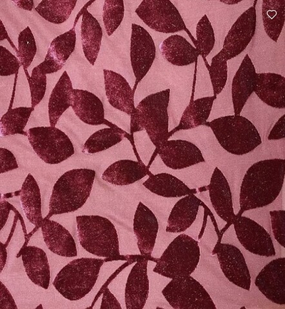 Панбархат стрейч, 90 гр/м2, ПЭ - 95%, Эластан - 5%, ш. 150 см, бордовый, под заказ