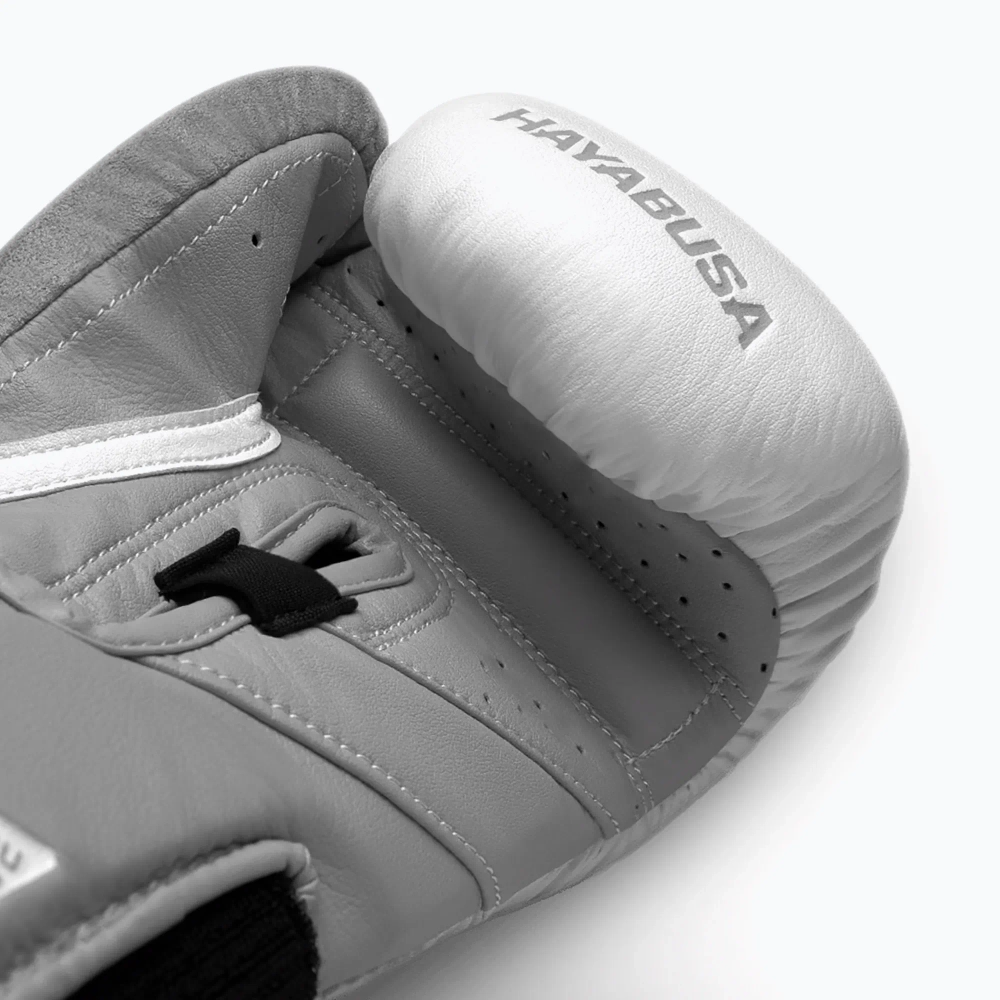 Боксёрские перчатки Hayabusa T3 white/grey