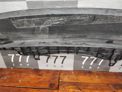 Юбка заднего бампера Volkswagen Passat B7 11-15 Б/У Оригинал 3AE807521