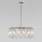 Подвесная люстра Eurosvet Blitz 60159 хром/ прозрачный хрусталь Strotskis