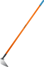 GRINDA PH-180 FIBER, 180 х 125 х 1360 мм, нержавеющая сталь, трапециевидный профиль, фибергласовый черенок, мотыга, PROLine (39592)
