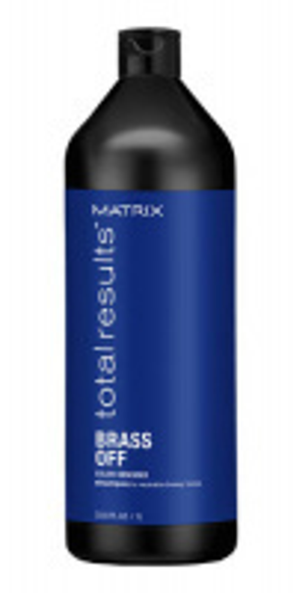 Шампунь для устранения желтизны у блондинок 5-8 уровней тона Matrix Total Results Color Obsessed Brass Off Shampoo, 1000 мл.