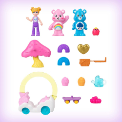 Polly Pocket X Care Bears - Компактный набор Care Bears + аксессуары JCC14