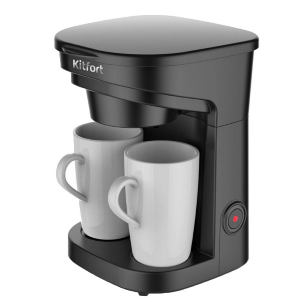 Кофеварка капельная KITFORT KT-764 на 2 чашки
