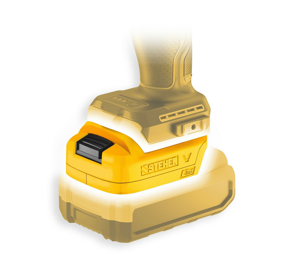 STEHER 20 В, адаптер для АКБ LMS под инструмент V1, (LMS-V1)