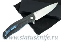 Нож Широгоров Ф3 vanadis10 Карбон 3D подшипникифотография - 2